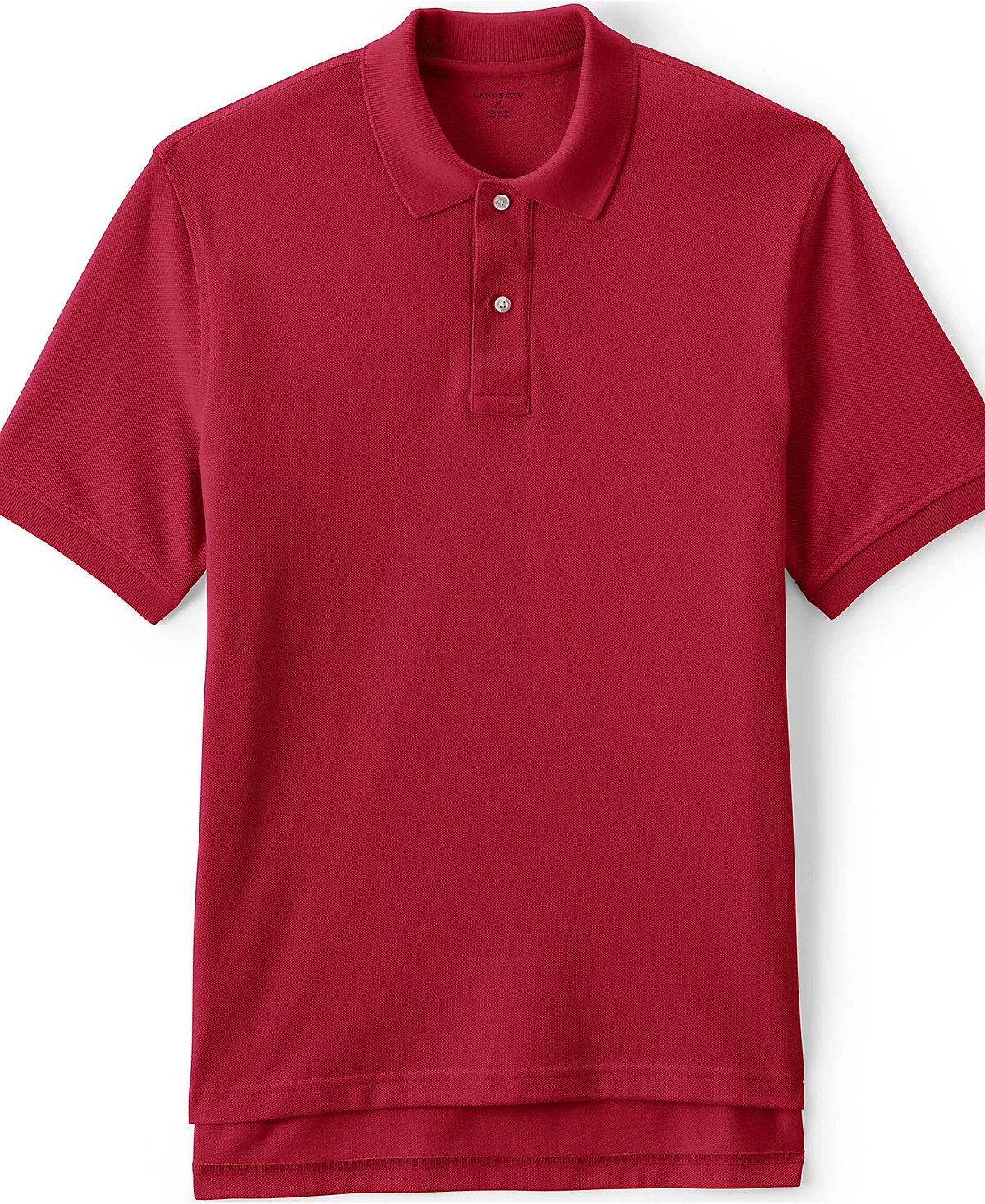 Lands End Mens Short Sleeve Mesh Polo Shirt 4690₽