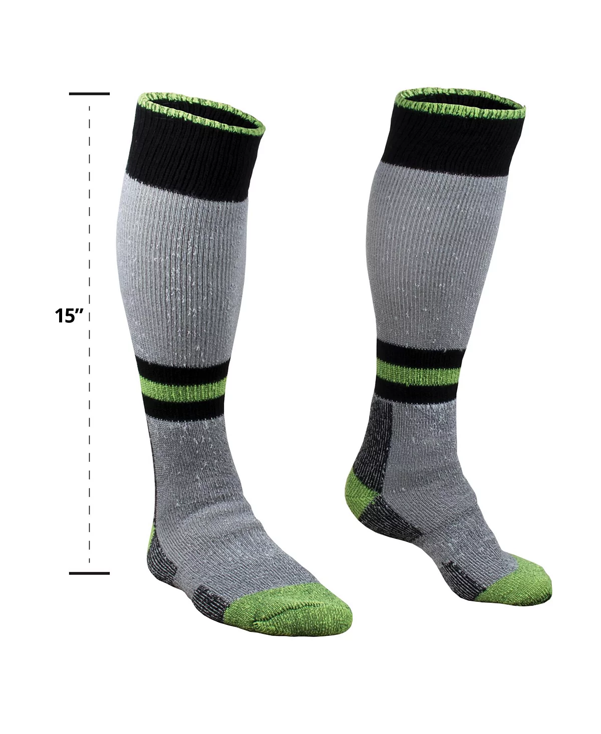 RefrigiWear Mens Super Sock - Knee High Moisture-Wicking Cold Weather Socks 3790₽