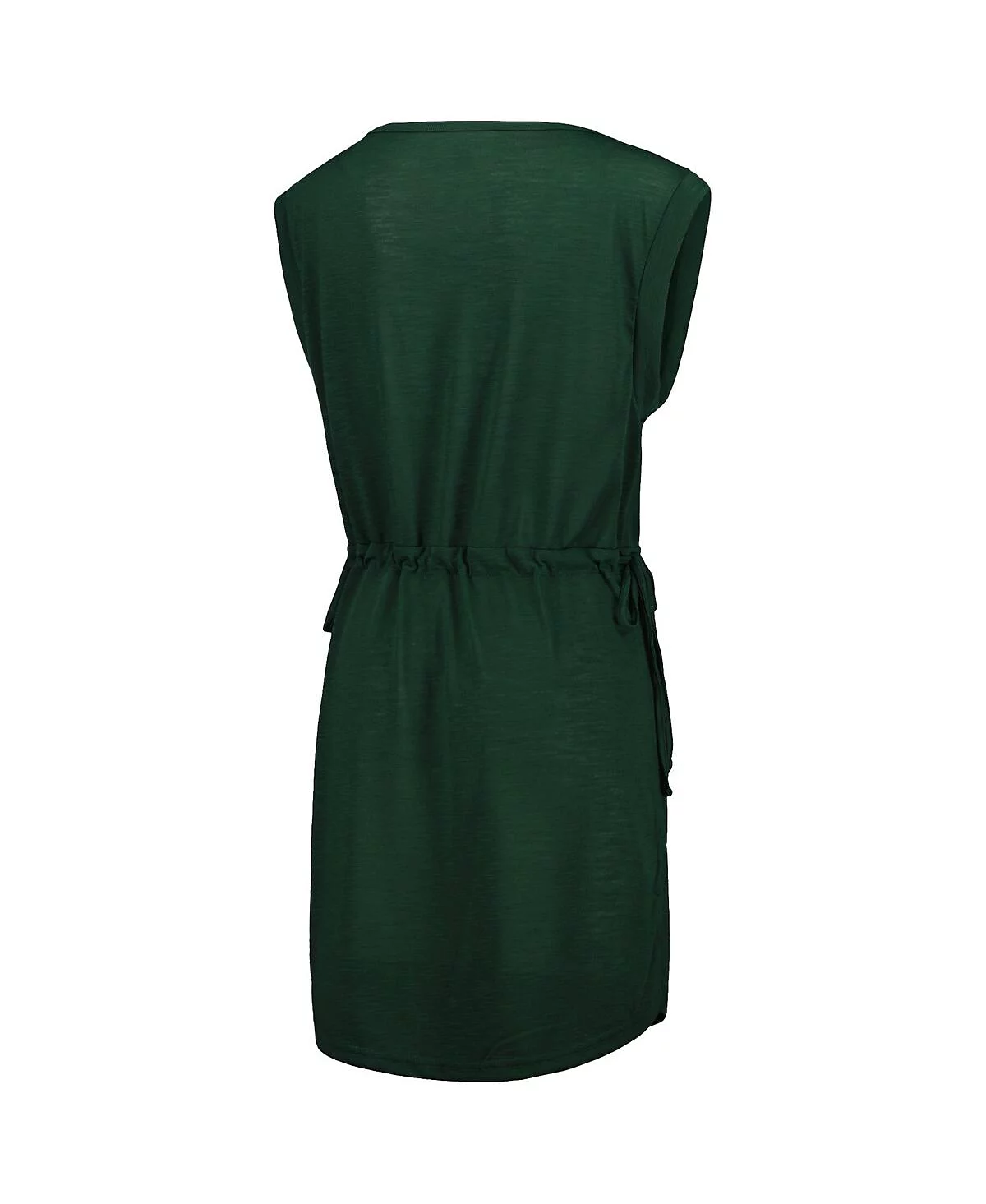 Womens G-III 4Her by Carl Banks Green Michigan State Spartans GOAT Swimsuit Cover-Up Dress 6290₽