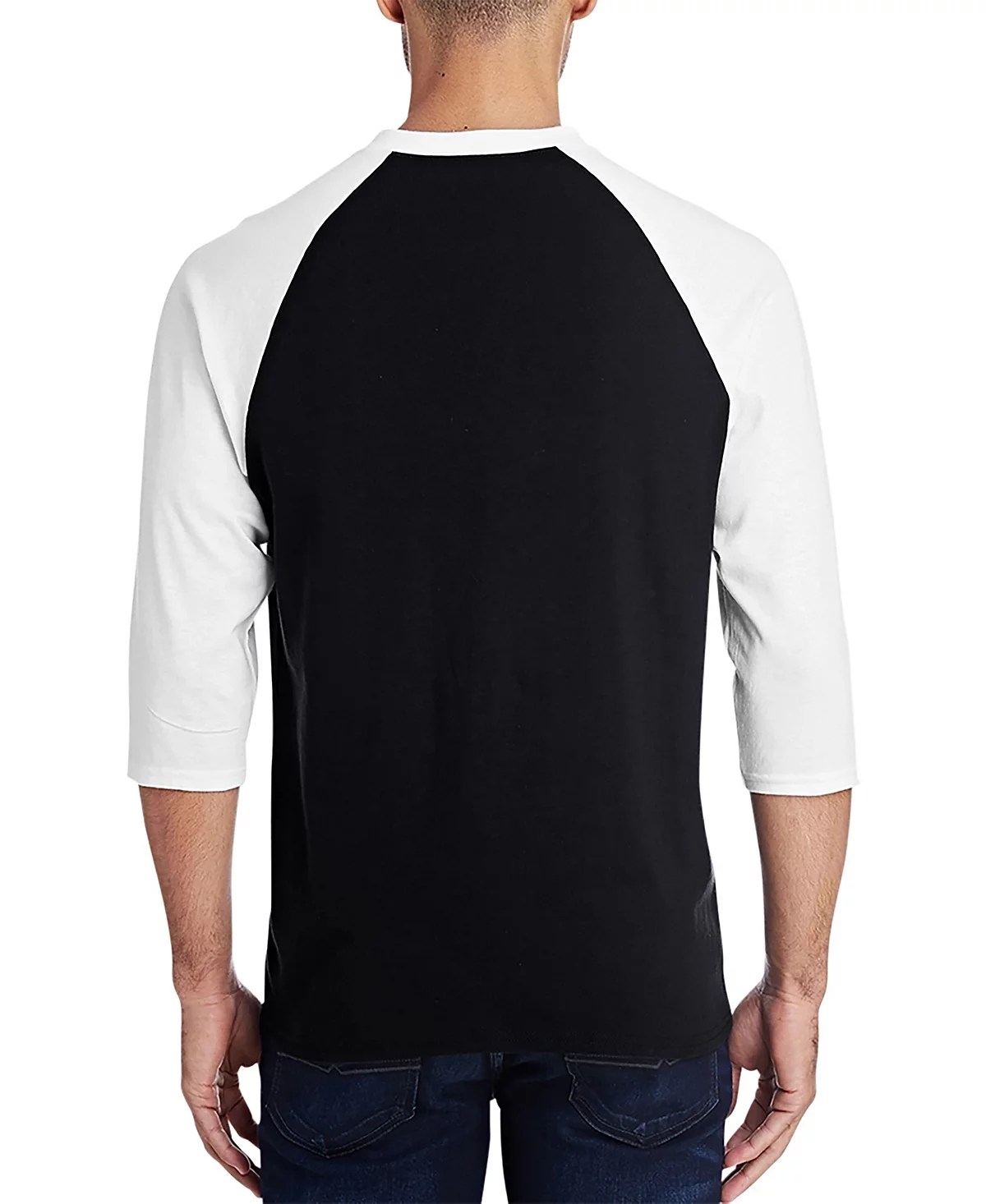 LA Pop Art Mens Raglan Sleeves Yin Yang Cat Baseball Word Art T-shirt 6690₽