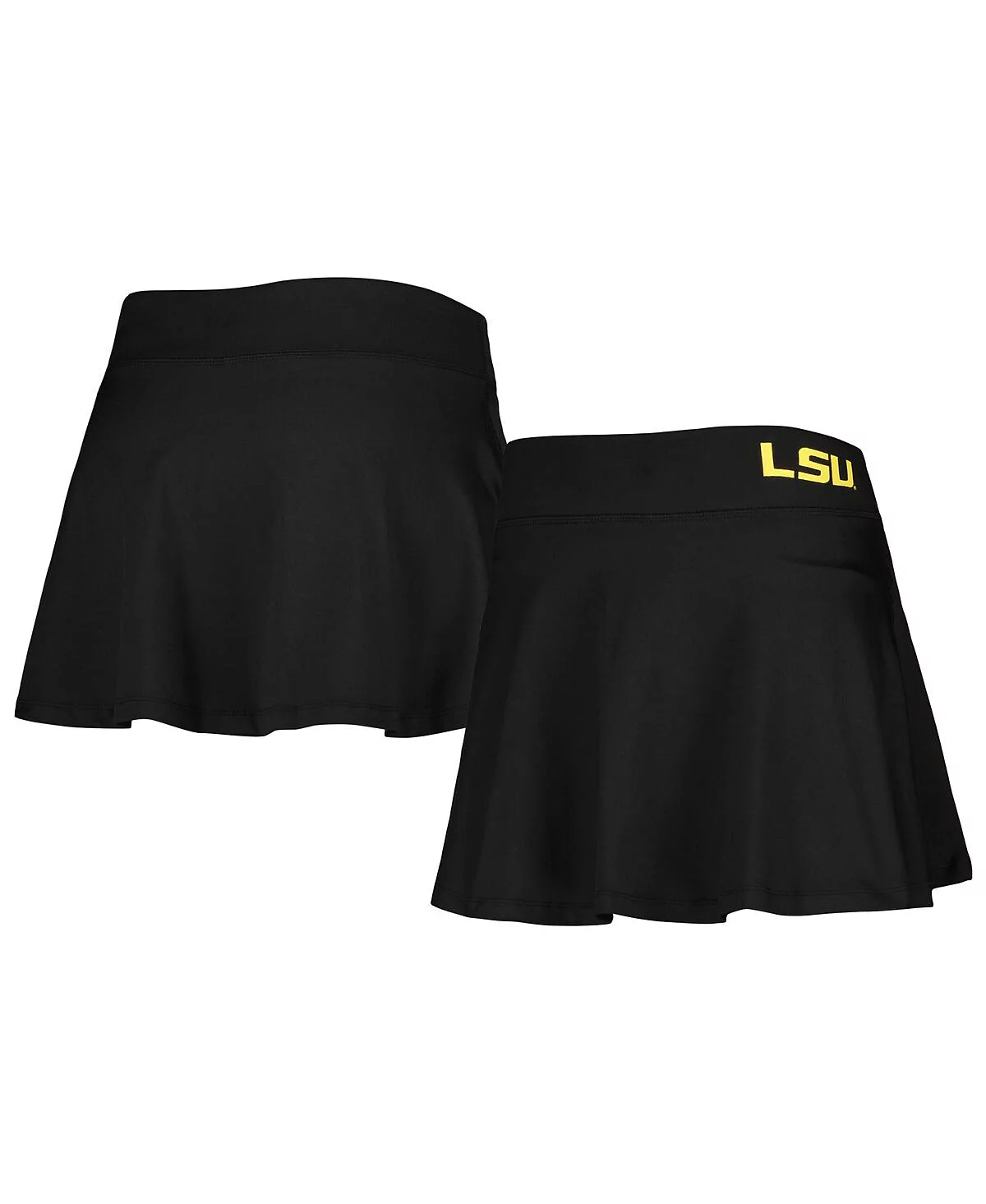 Women's ZooZatz Black LSU Tigers Flowy Skort