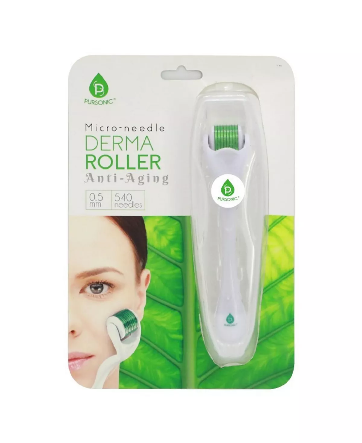 Антивозрастной ролик Pursonic Micro Needle Derma Roller