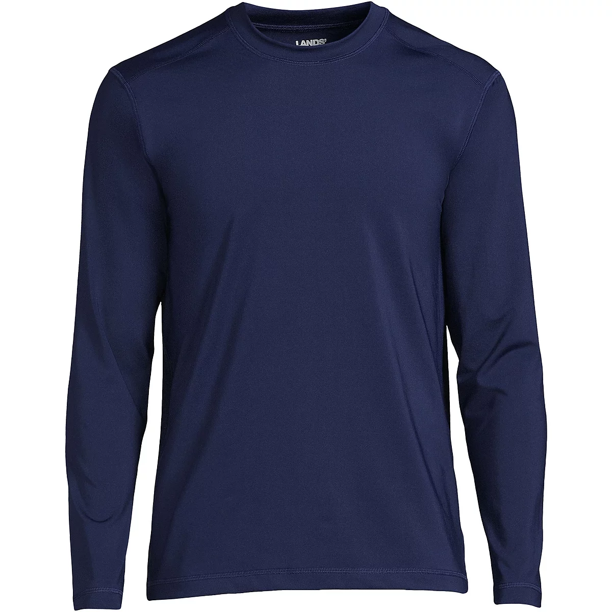 Lands End Big - Tall Long Sleeve UPF 50 Swim Tee Rash Guard 9490₽