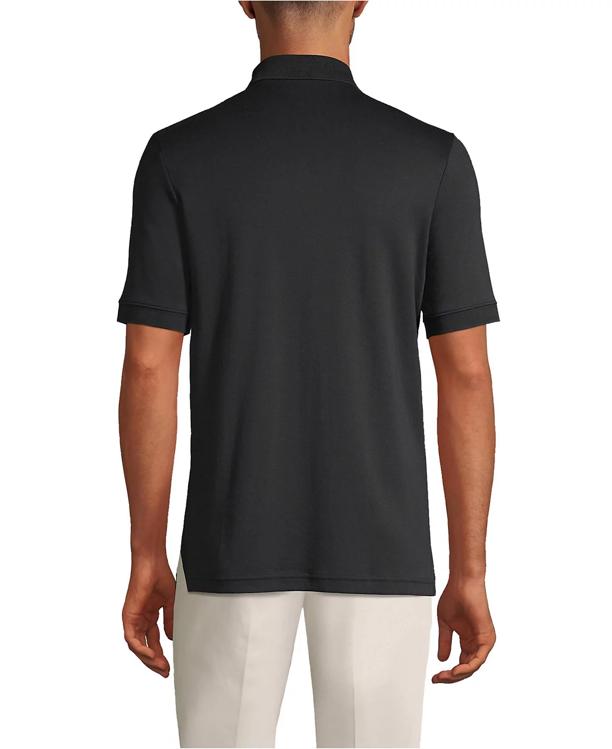 Lands End Big - Tall Short Sleeve Cotton Supima Polo Shirt 12390₽