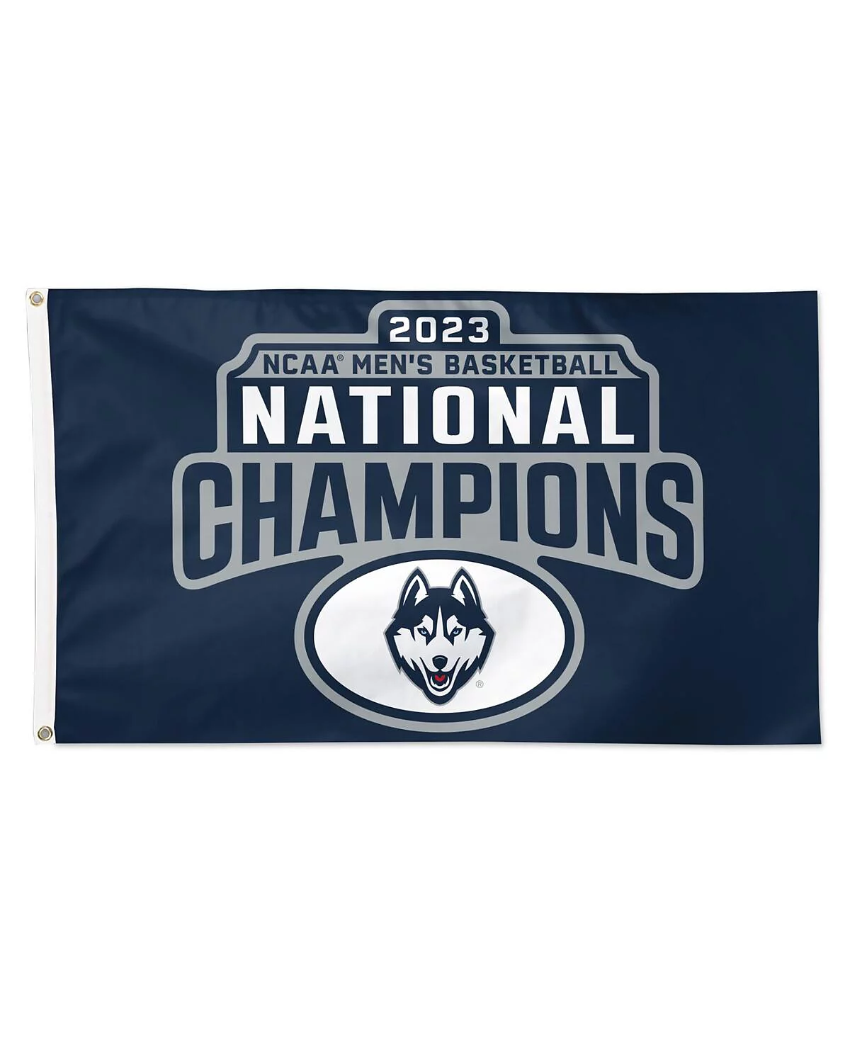 Wincraft UConn Huskies 2023 NCAA Mens Basketball National Champions One-Sided Deluxe 3 x 5 Flag 6090₽
