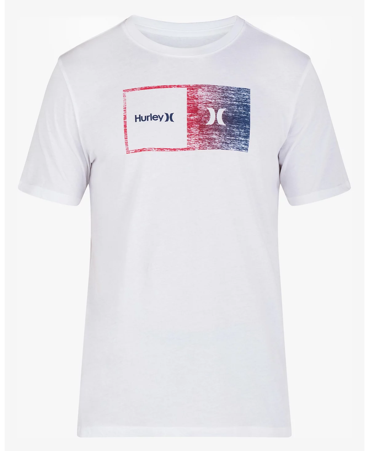 Мужская повседневная футболка Hurley Halfer Gradient с коротким рукавом на каждый день