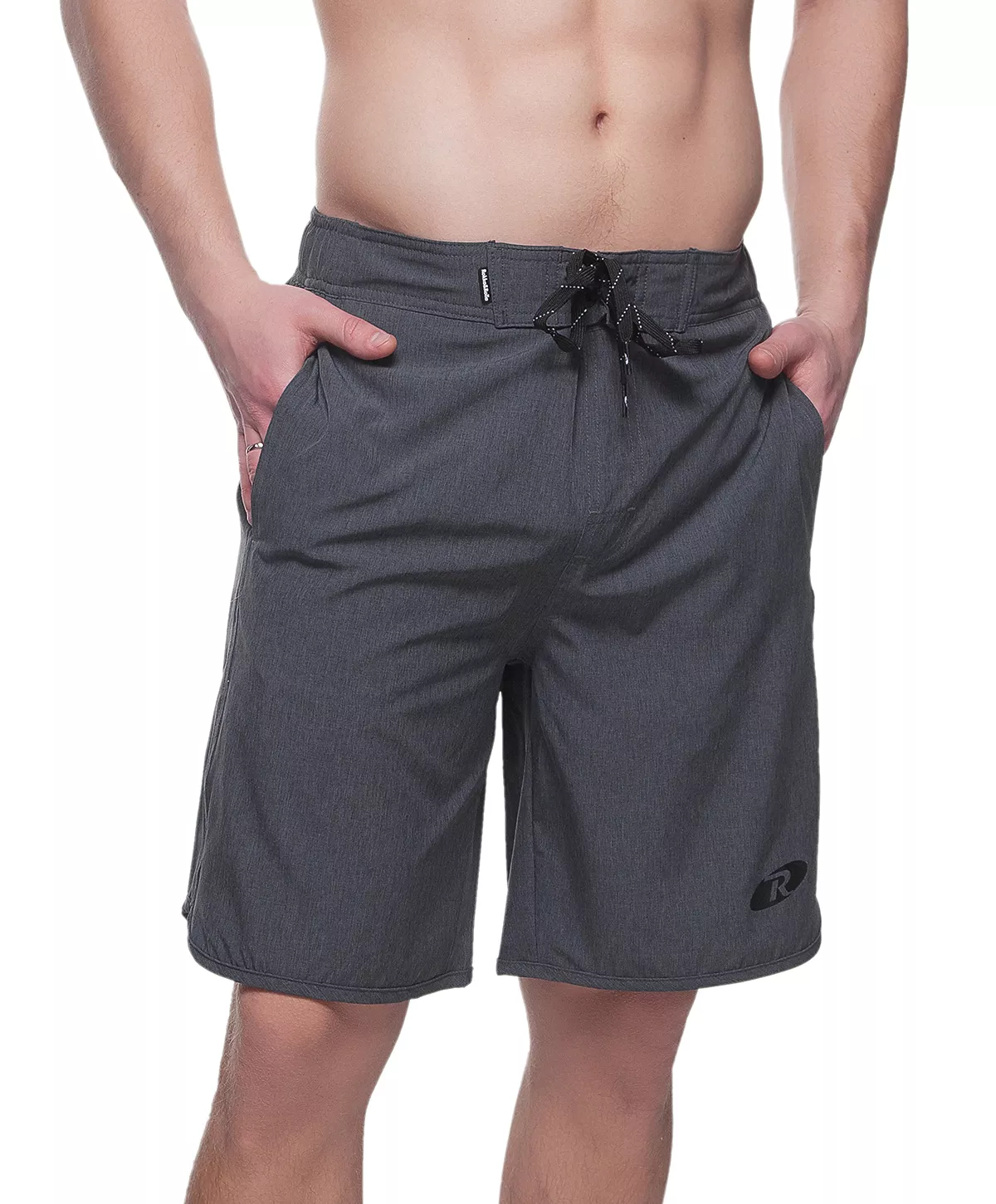 Мужские плавки на подкладке из эластичной сетки длиной 9 дюймов, размер до 2XL