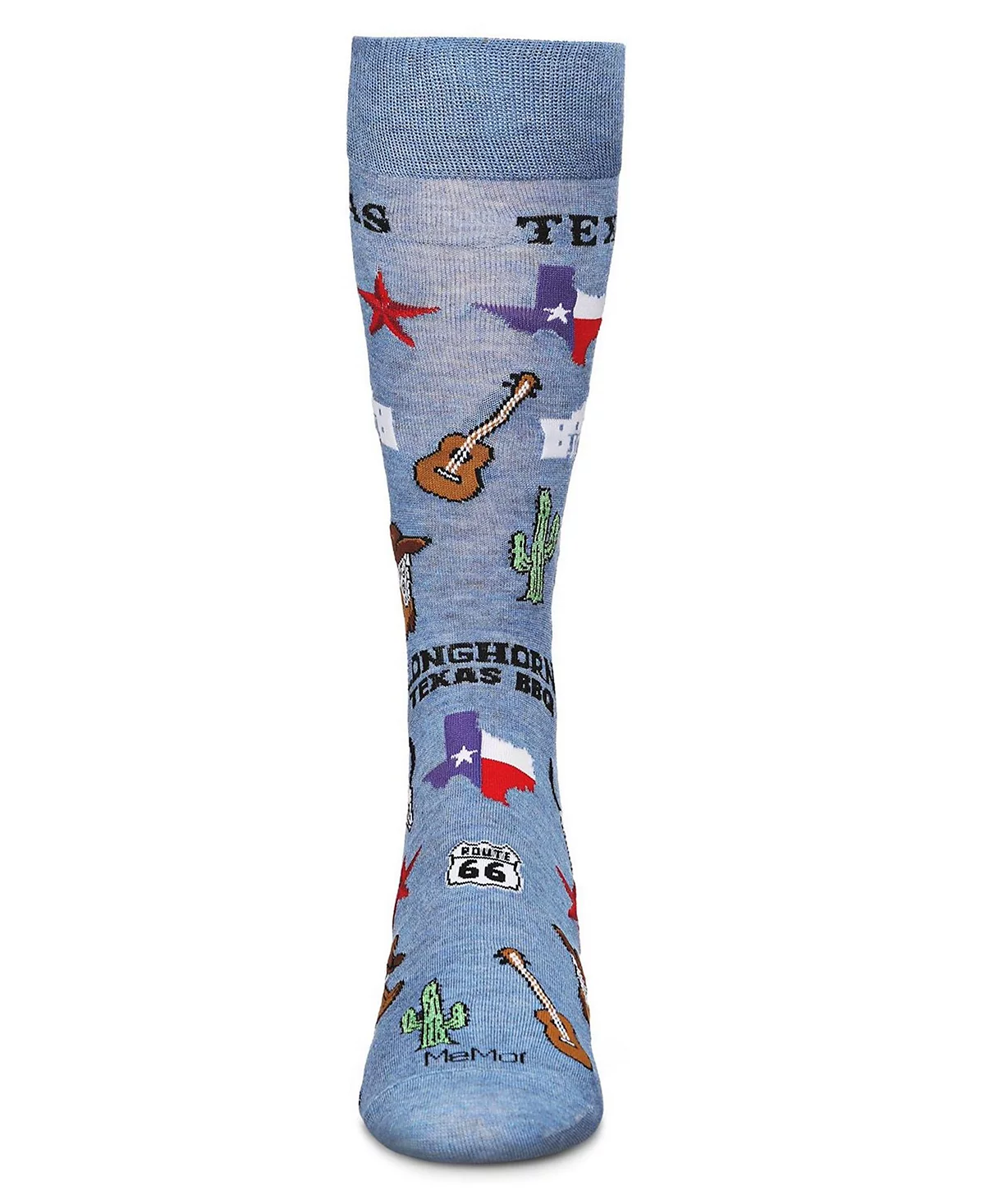 MeMoi Mens Dont Mess with Texas Rayon from Bamboo Novelty Crew Socks 1990₽