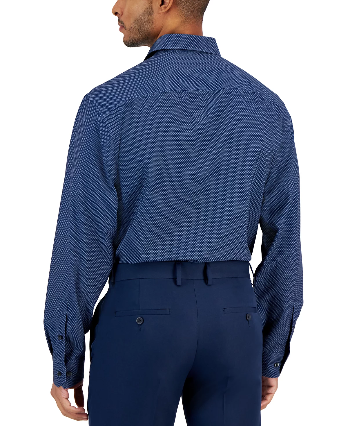 Alfani Mens Regular-Fit Maple Geo-Print Dress Shirt Created for Macys 6690₽