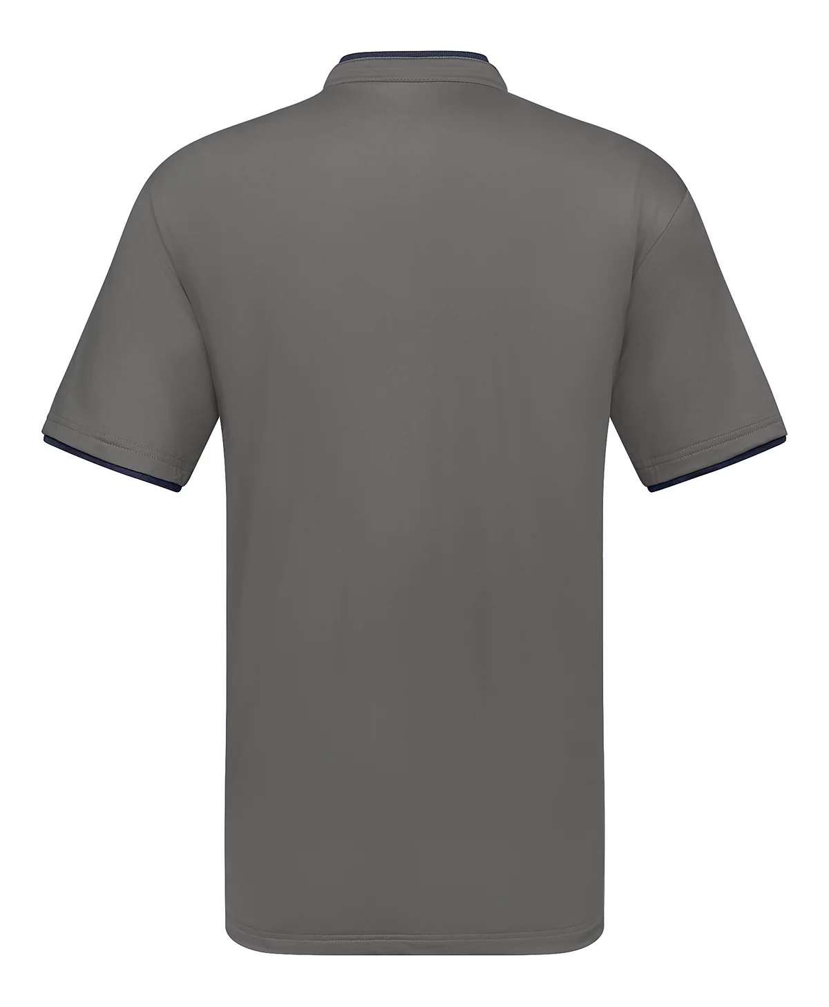 Mens Short Sleeve Henley Polo Shirt with Contrast-Trim 6290₽