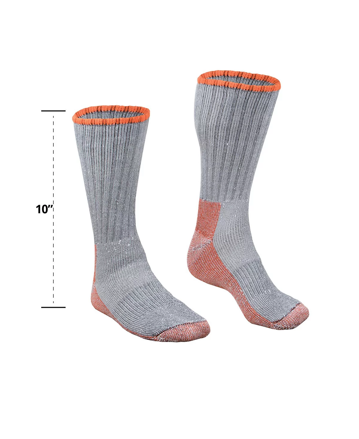 RefrigiWear Leather Boot Sock - Merino Wool Moisture-Wicking Reinforced Toe - Heel Arch Support 4090₽