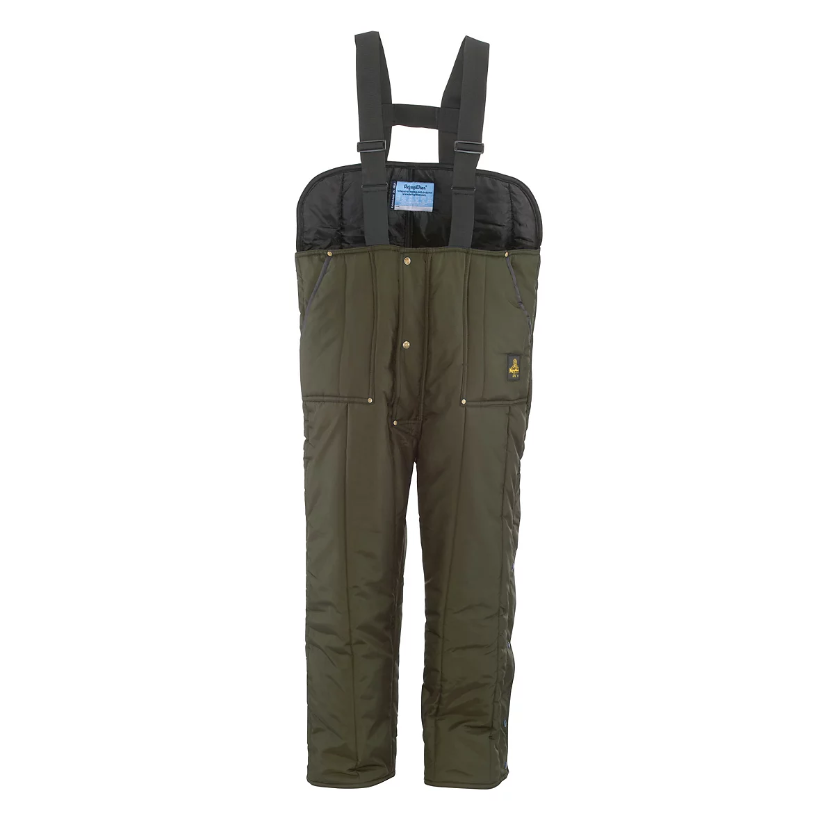RefrigiWear Mens Iron-Tuff Insulated Low Bib Overalls -50F Cold Protection 26090₽