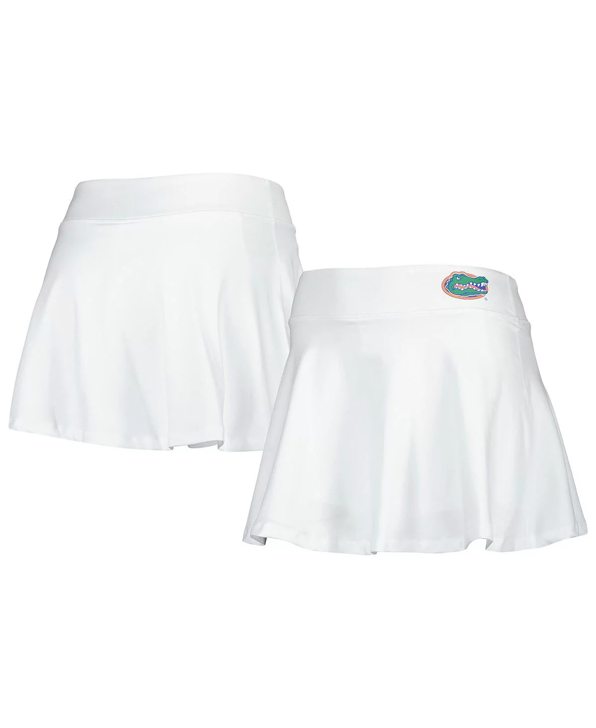 Womens ZooZatz White Florida Gators Flowy Skort 7790₽