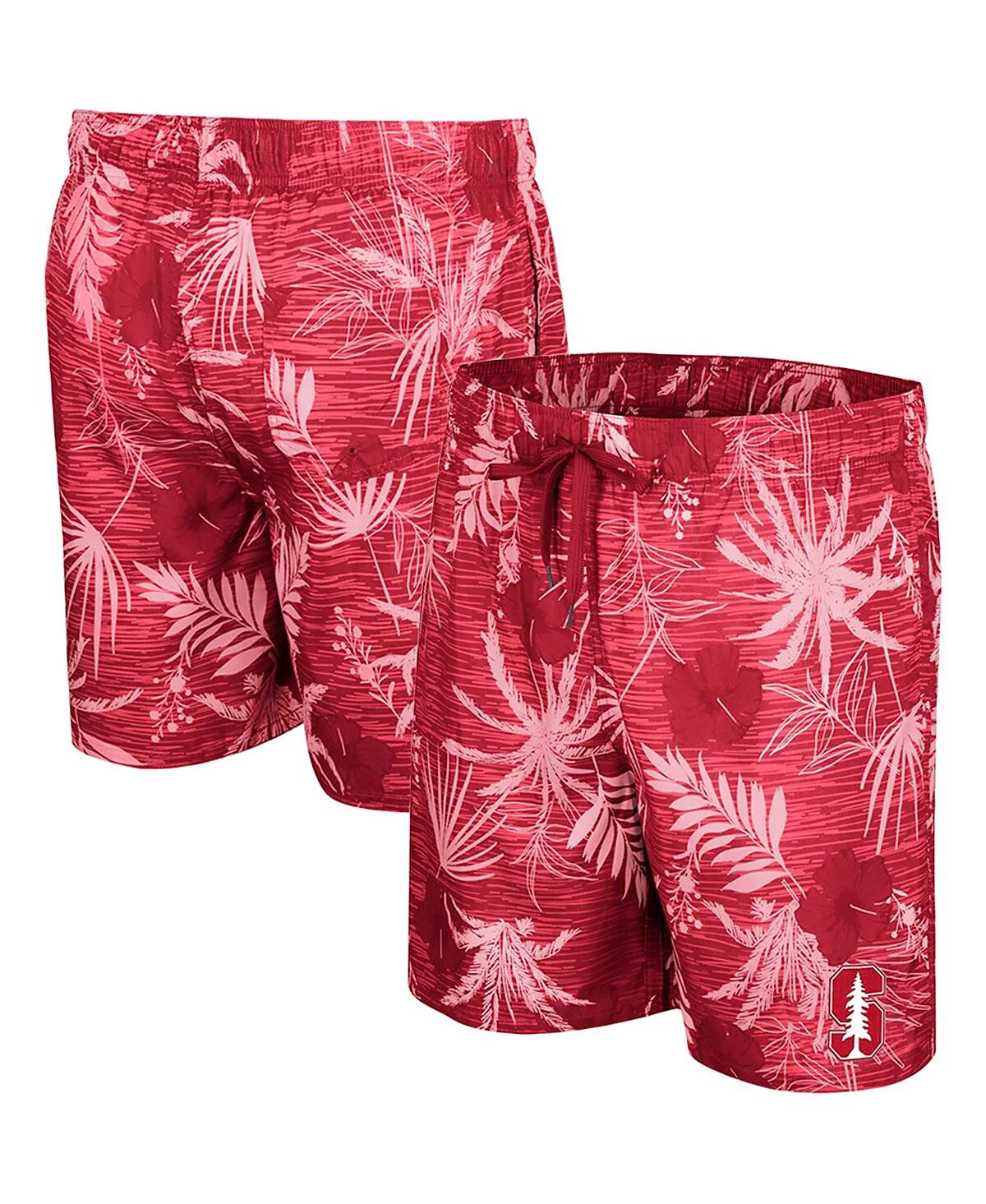 Mens Colosseum Cardinal Stanford Cardinal What Else is New Swim Shorts 7790₽
