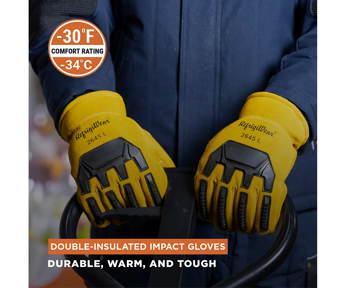 RefrigiWear Mens Double Insulated Impact Glove 6690₽