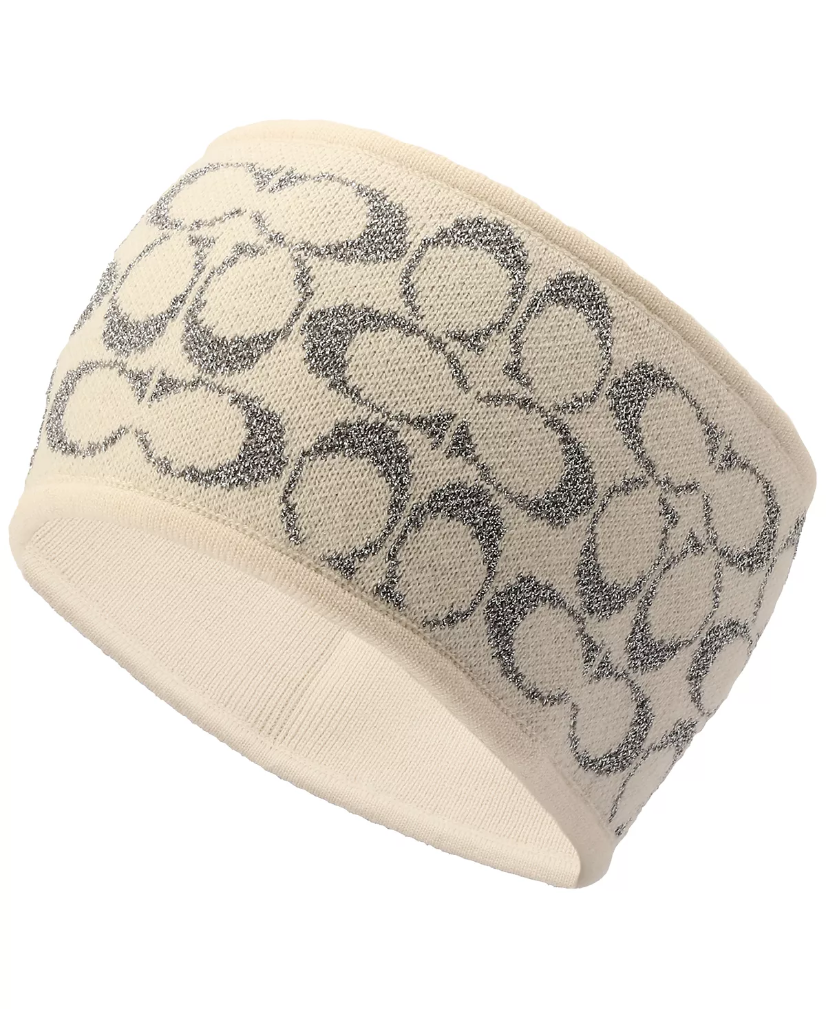 Женская металлическая повязка на голову с фирменным логотипом 10490₽