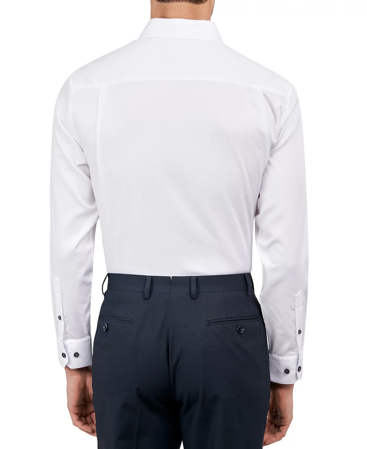 Michelsons of London Mens Solid Texture Dress Shirt 12890₽