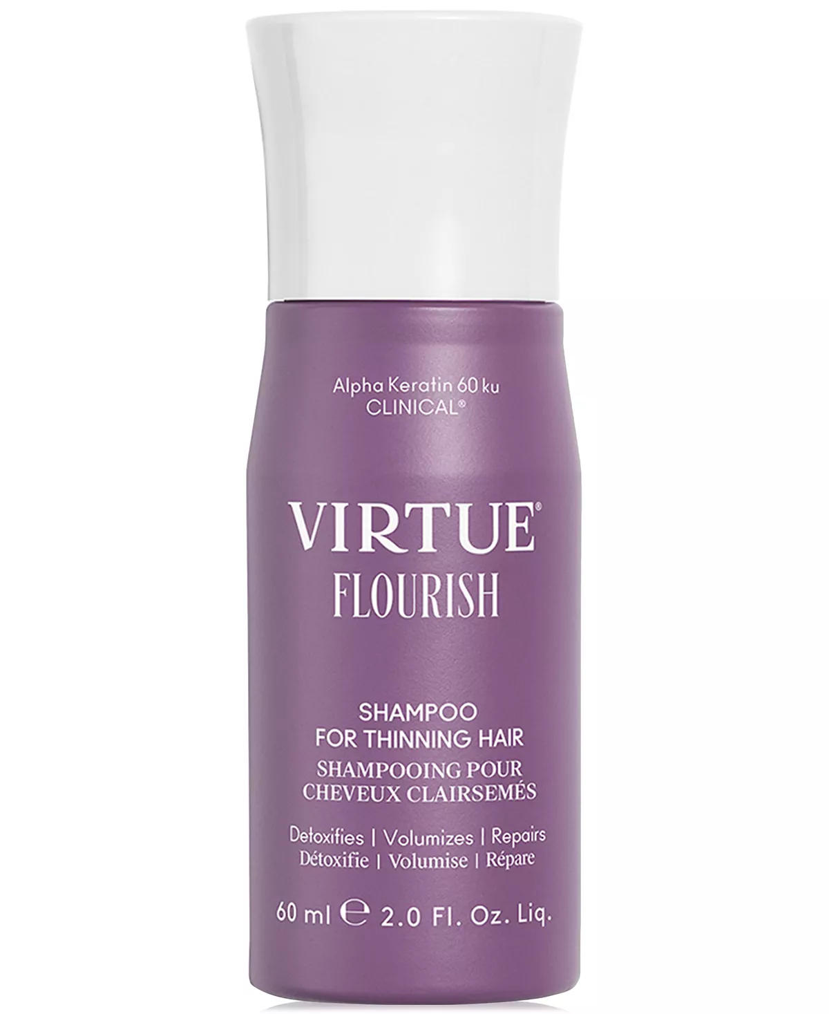 Шампунь Flourish Для истончения волос, 2 унции.