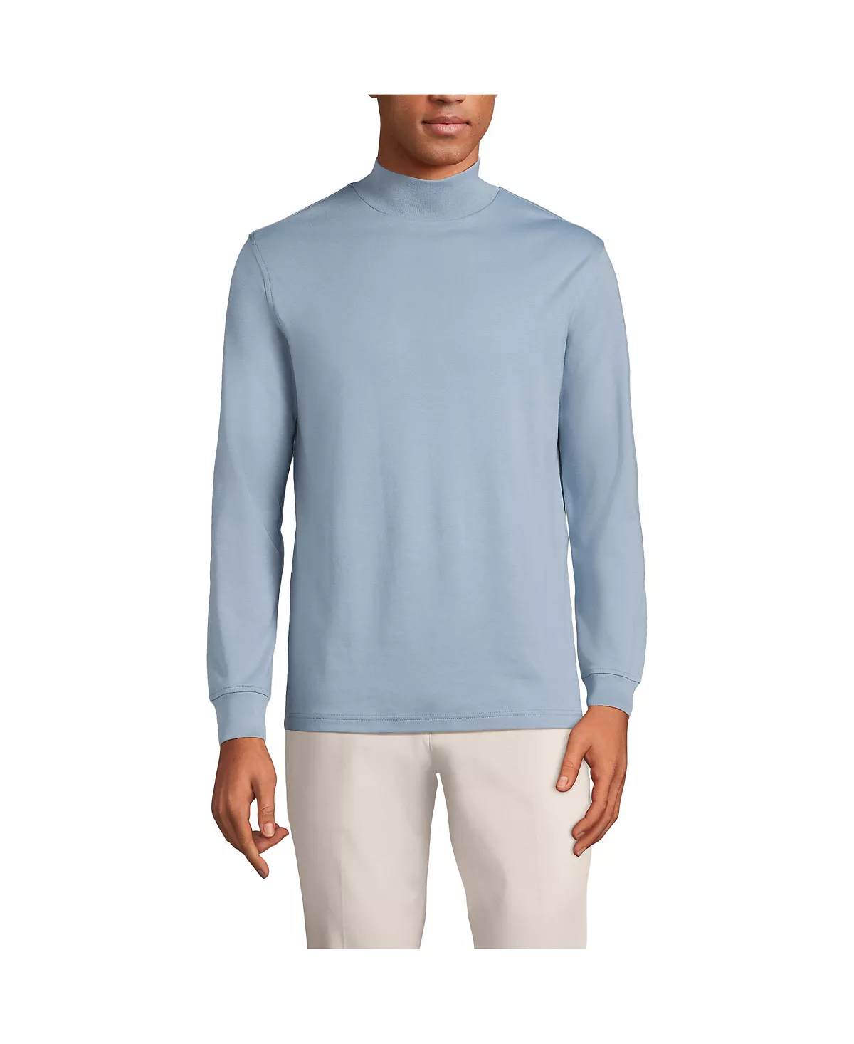 Мужская хлопковая водолазка Supima с имитацией шеи 5690₽