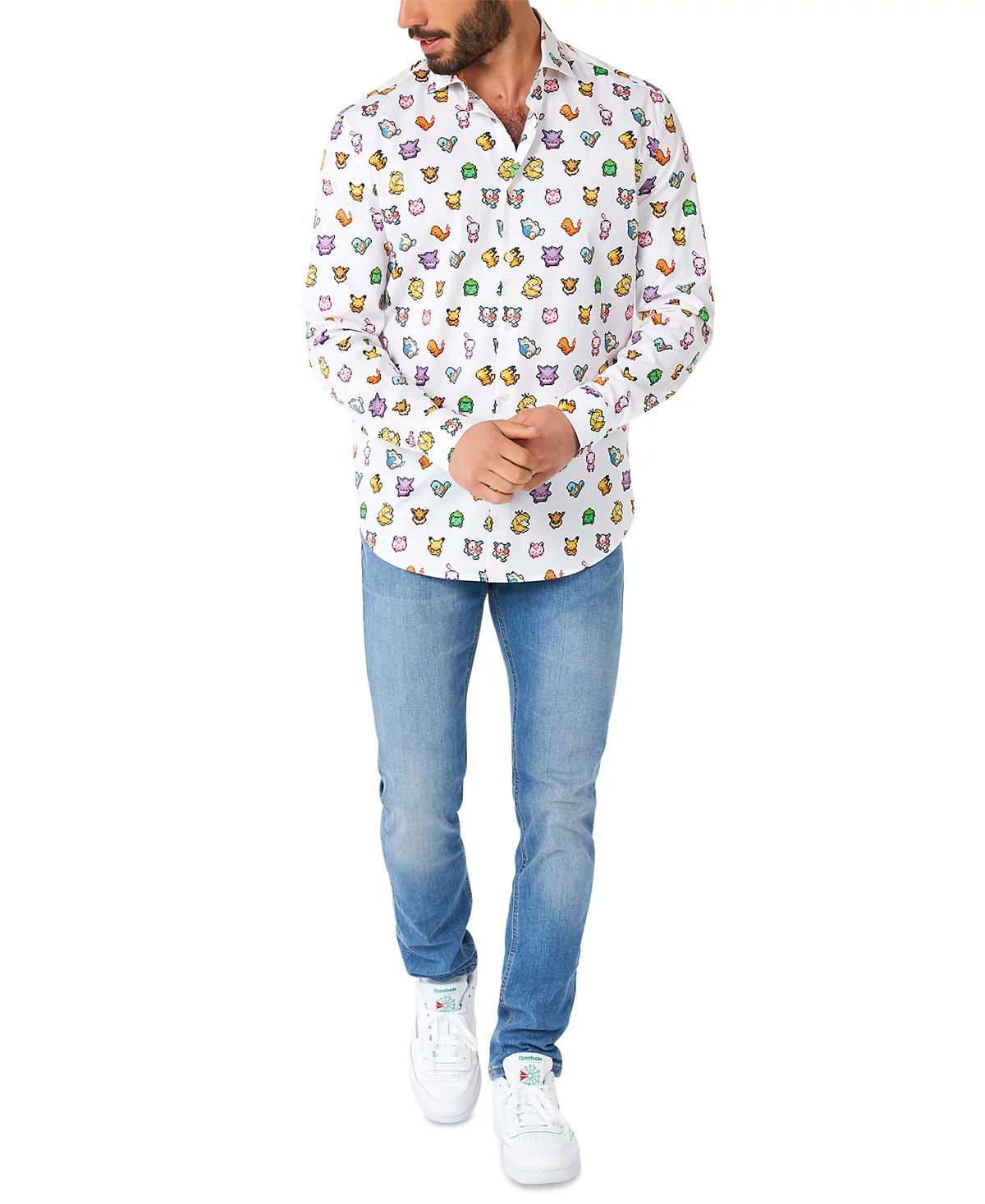 OppoSuits Men's Printed Theme Party Shirts For Men
