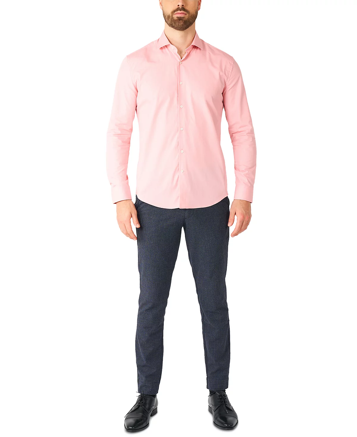 OppoSuits Men's Solid Color Shirts