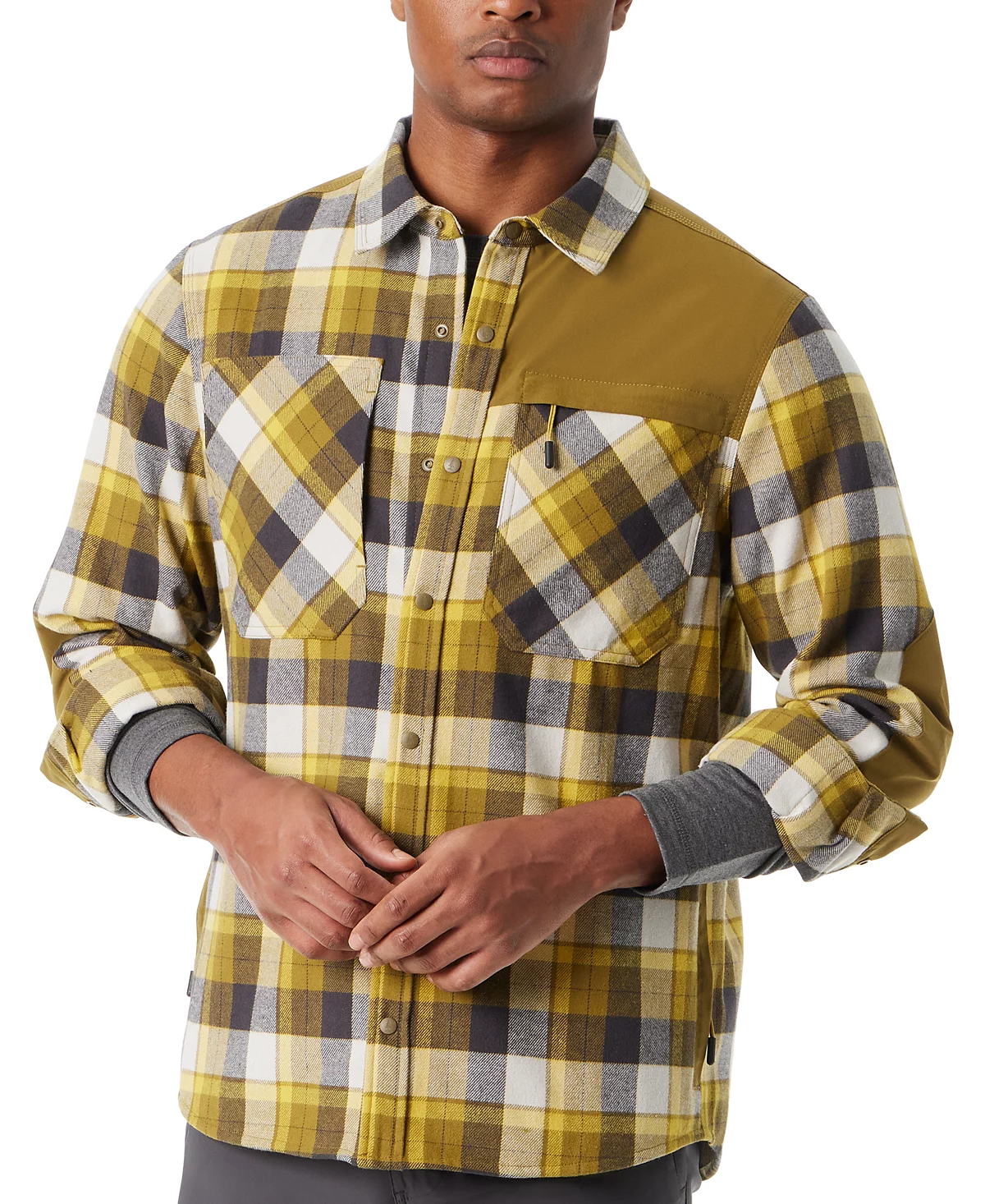 BASS OUTDOOR Mens Utility Brushed Twill Shacket 6690₽