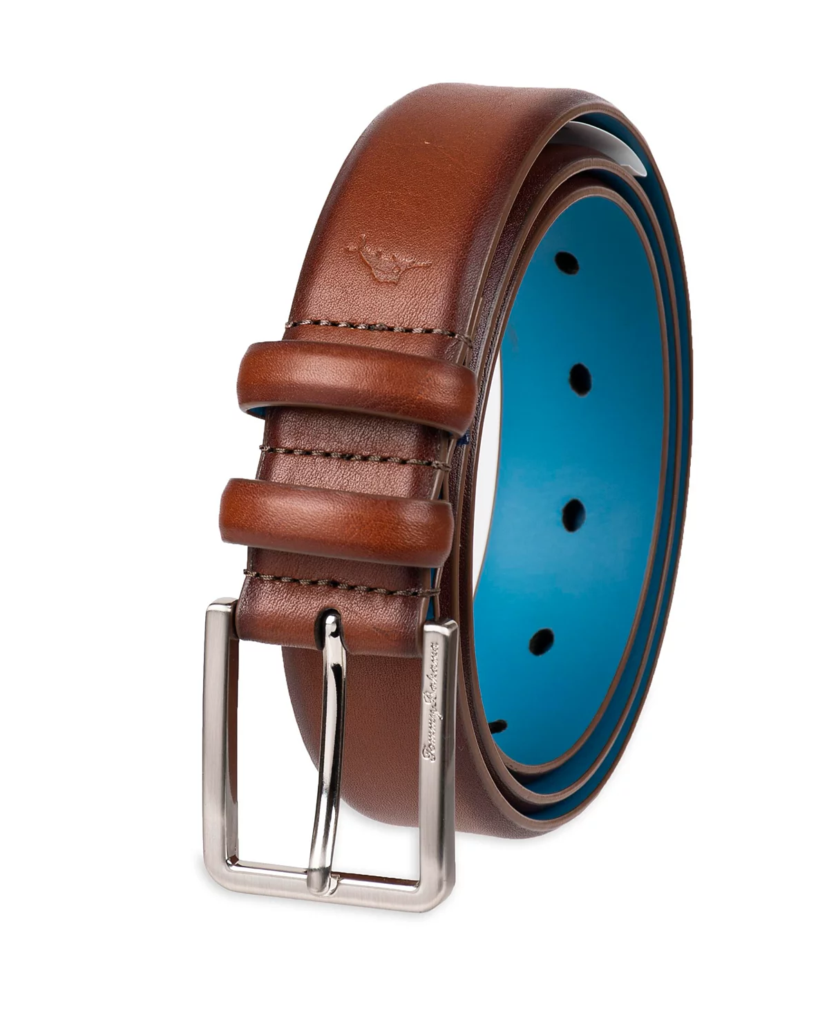 Tommy Bahama Mens Feather Edge Leather Dress Belt 15090₽