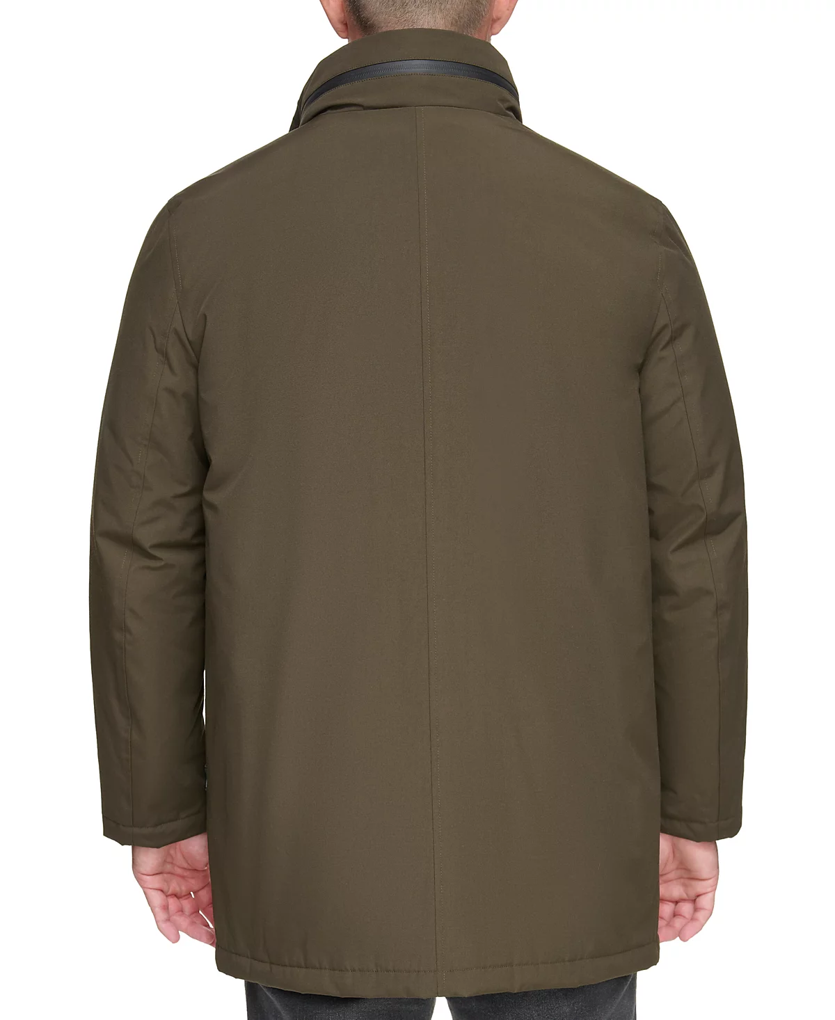 Marc New York Mens Harcourt Car Coat with an Attached Self Fabric Bib 36190₽