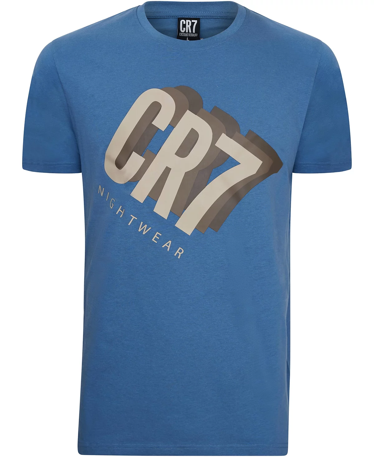 CR7 Mens Cotton Loungewear Top and Short Set 8990₽