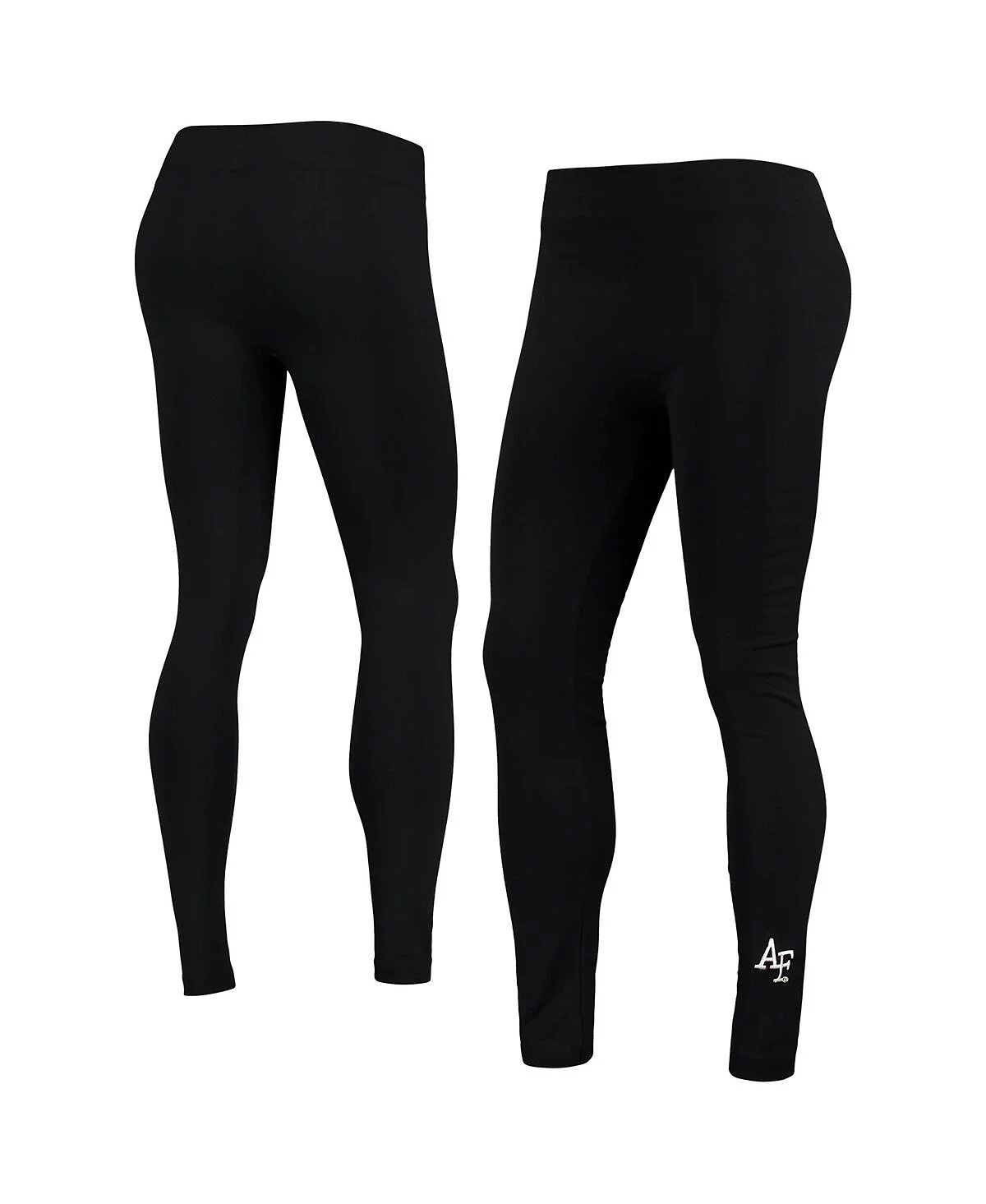 Womens ZooZatz Black Air Force Falcons Fleece-Lined Leggings 3390₽