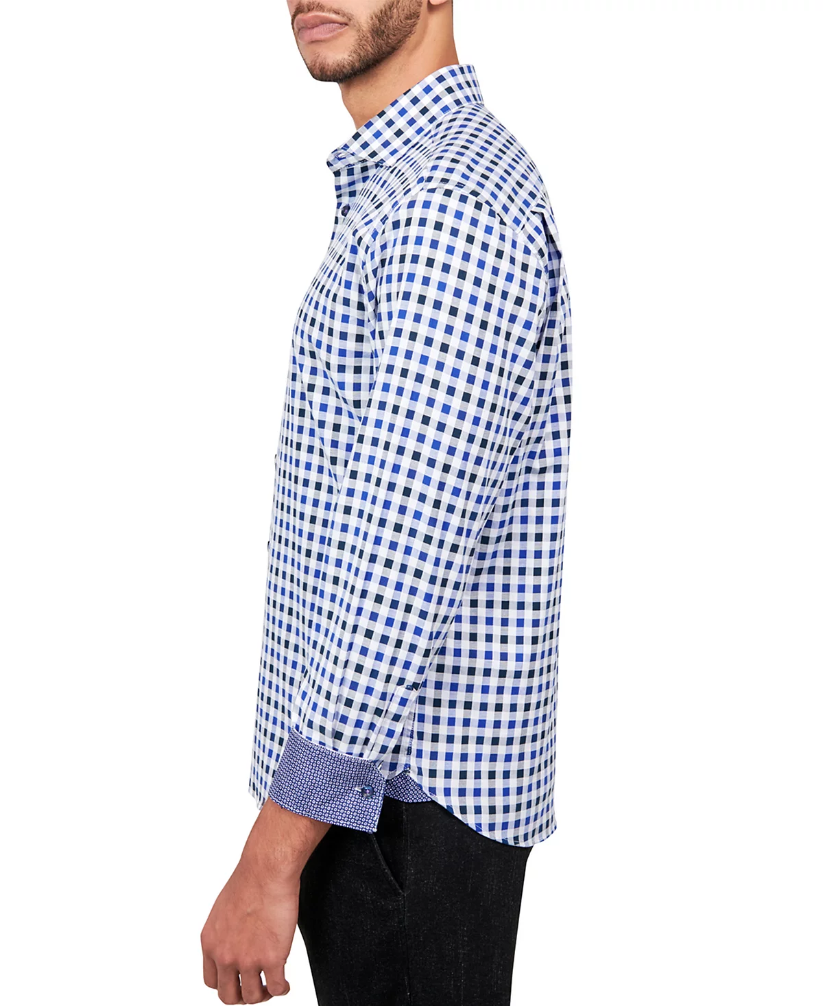 Michelsons of London Men's Twill Check Shirt