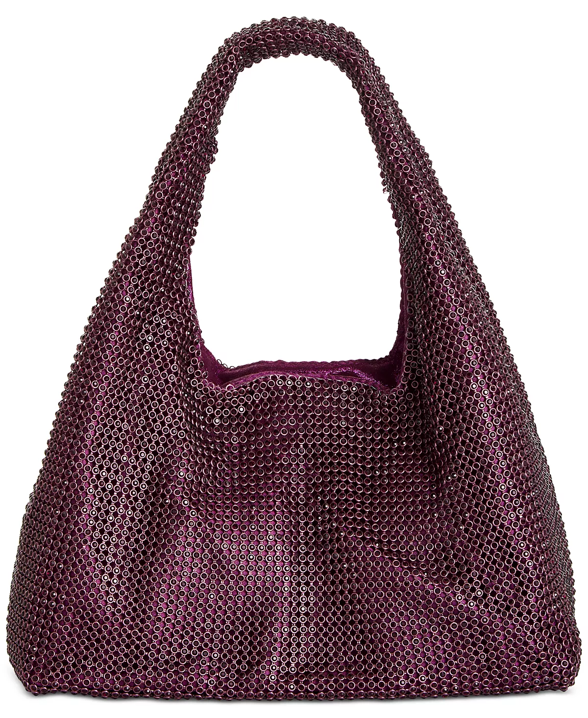 Маленькая сумка-хобо из хрустальной сетки созданная для Macys 7590₽