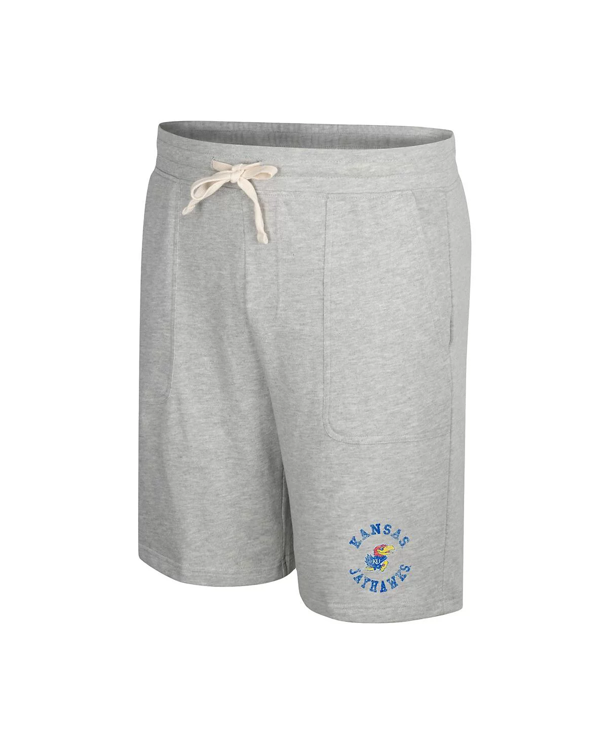 Mens Colosseum Heather Gray Kansas Jayhawks Love To Hear This Terry Shorts 5690₽