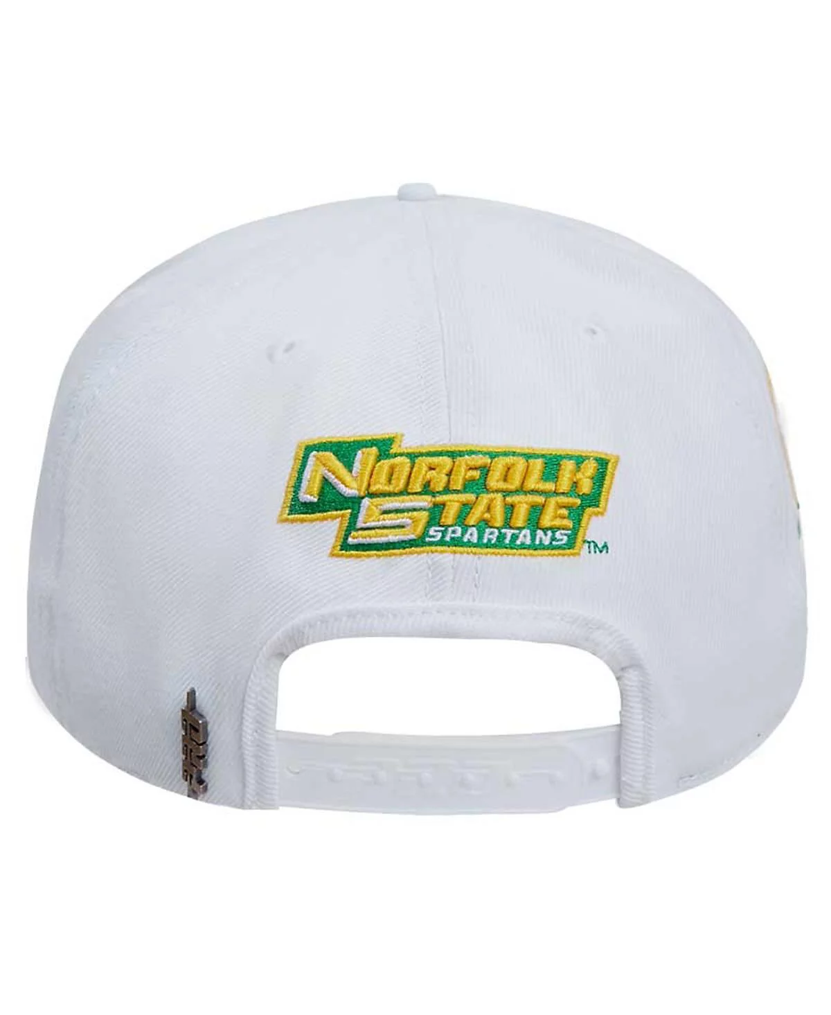 Mens Pro Standard White Norfolk State Spartans Evergreen Wool Snapback Hat 5690₽