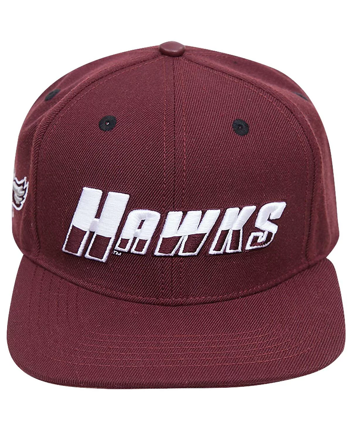 Mens Pro Standard Maroon Maryland Eastern Shore Hawks Evergreen Hawks Snapback Hat 5690₽