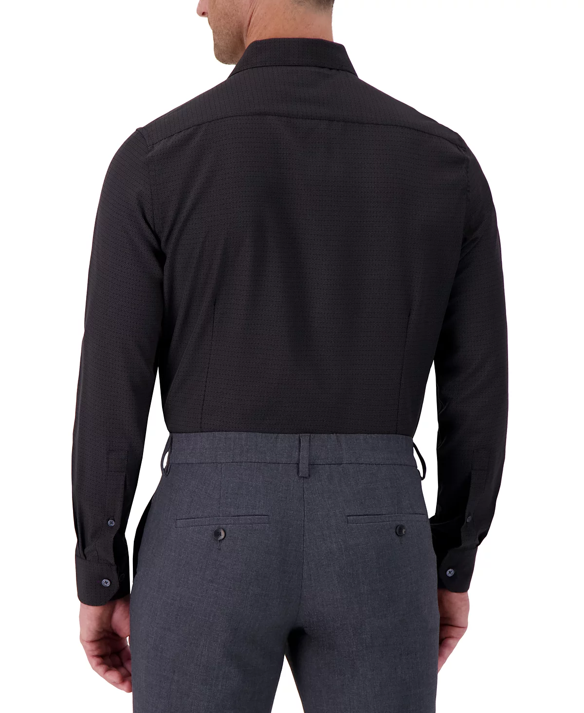 Report Collection Men's Slim-Fit Tonal-Print Shirt