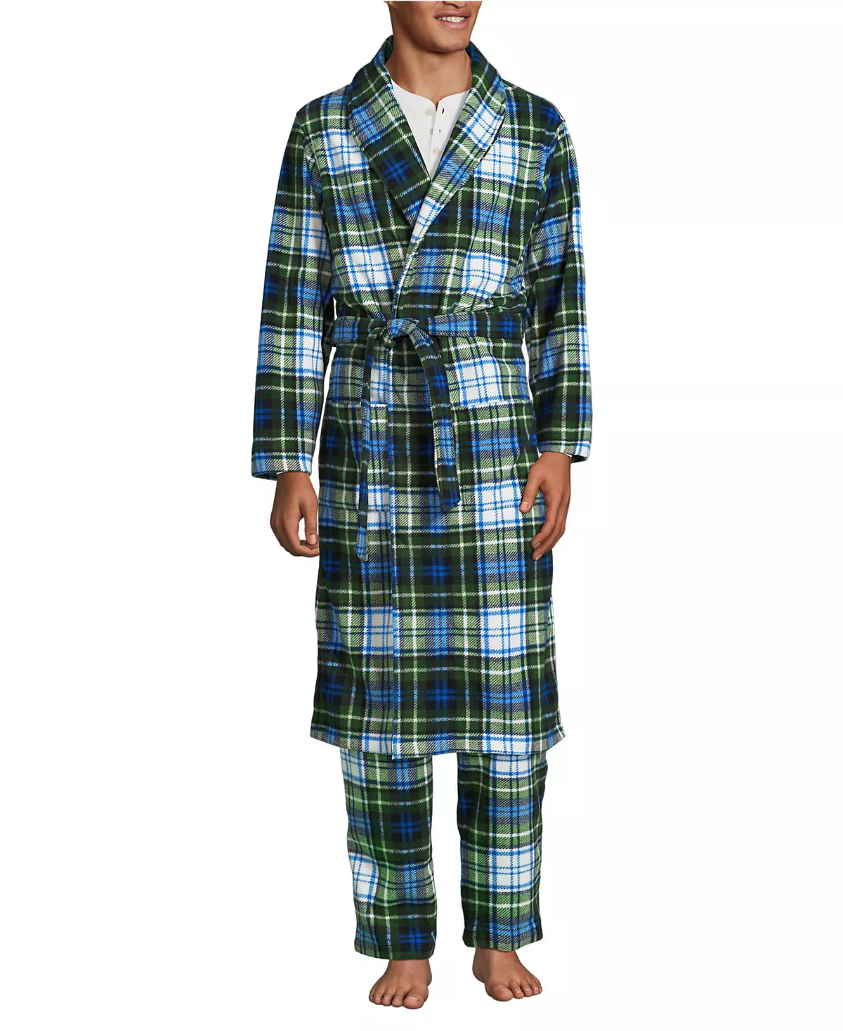 Мужской флисовый халат 12390₽