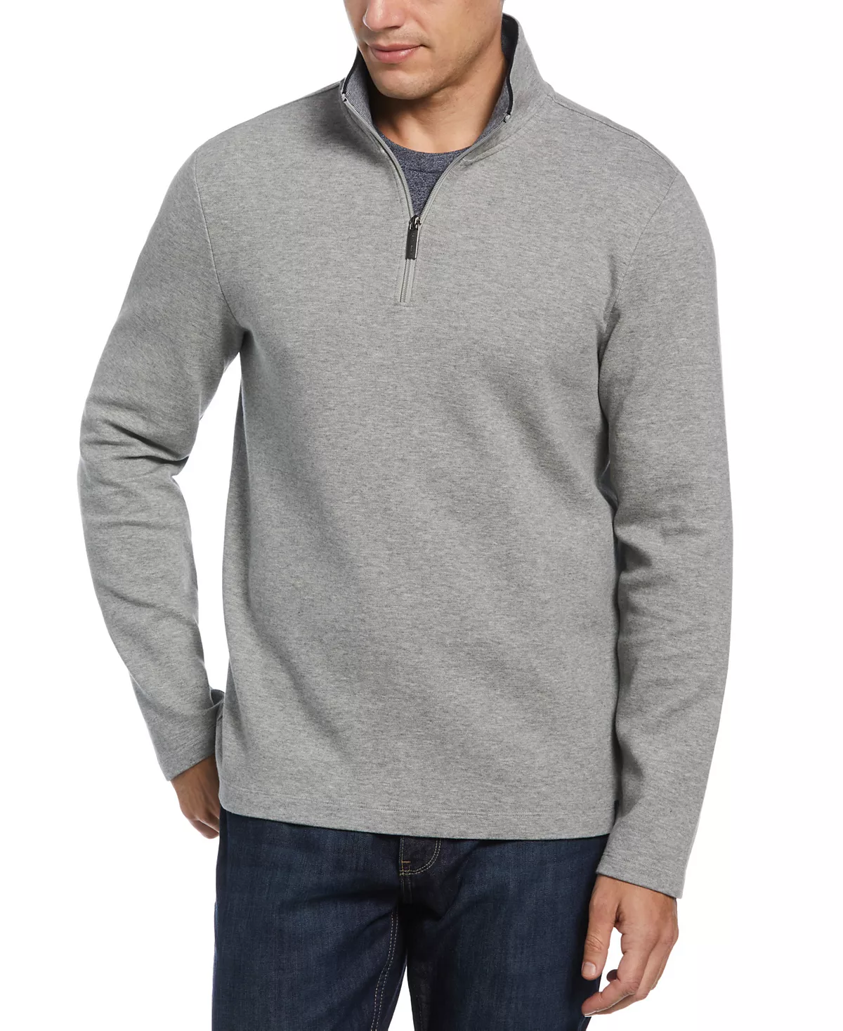 Мужская приталенная куртка Neo с длинным рукавом и застежкой на четверть молнии 7890₽