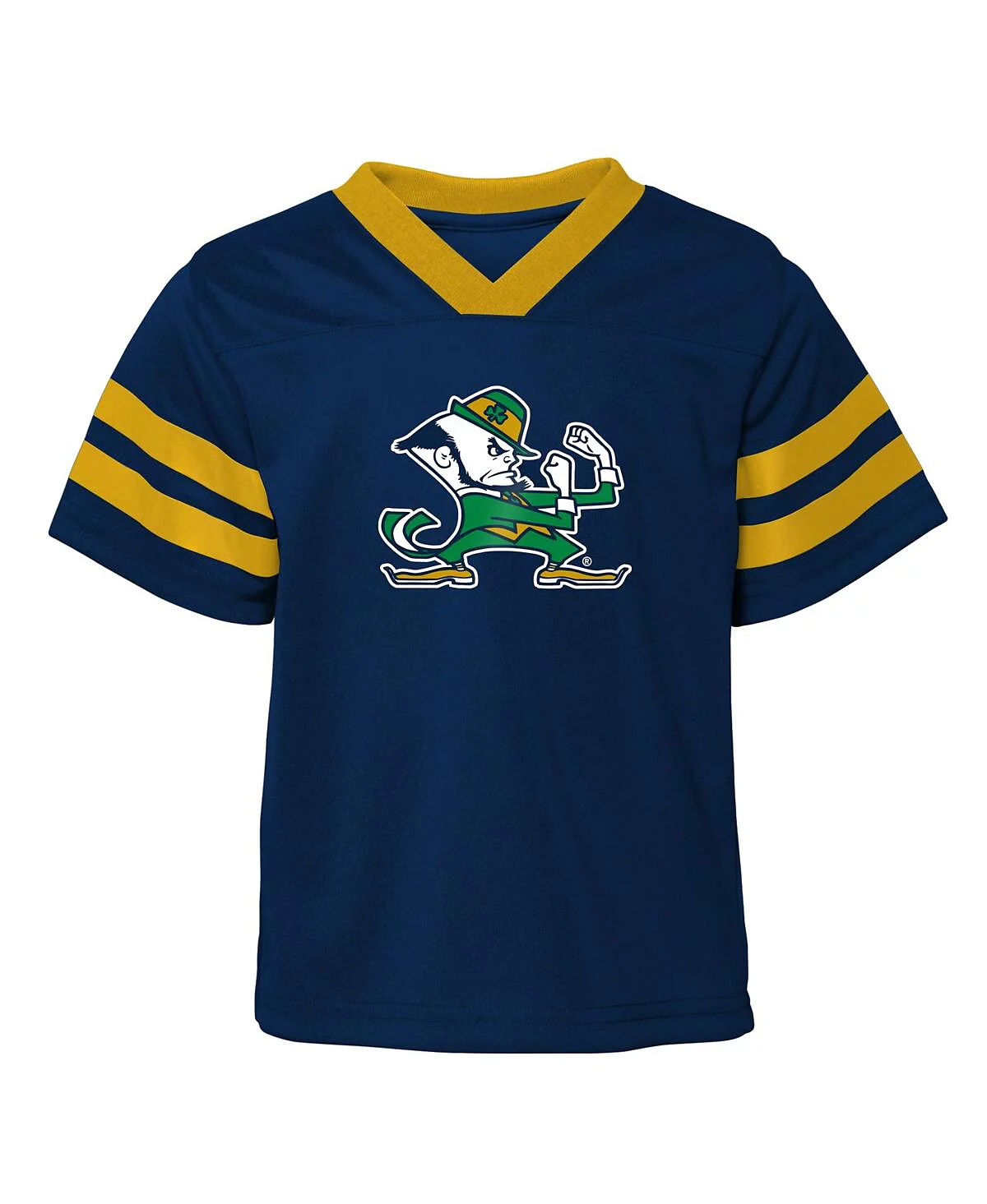 Toddler Boys and Girls Navy Notre Dame Fighting Irish Two-Piece Red Zone Jersey and Pants Set 6290₽