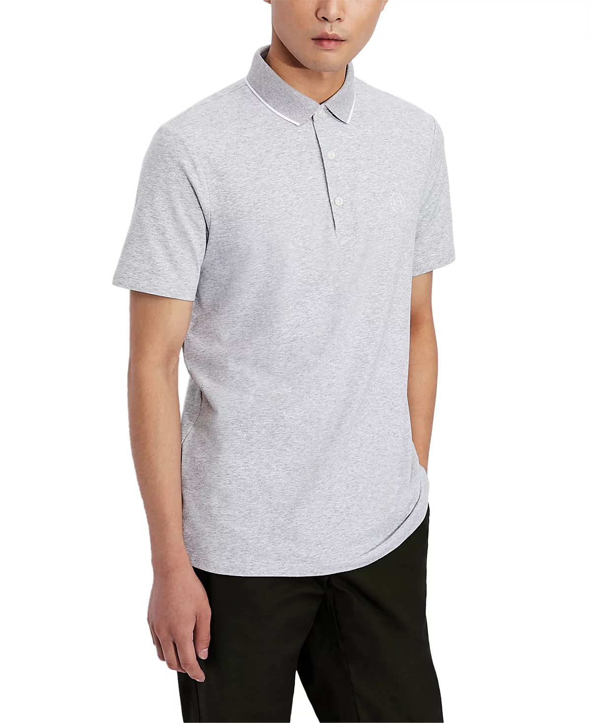 A|X Armani Exchange Men's Slim-Fit Jersey Polo Shirt