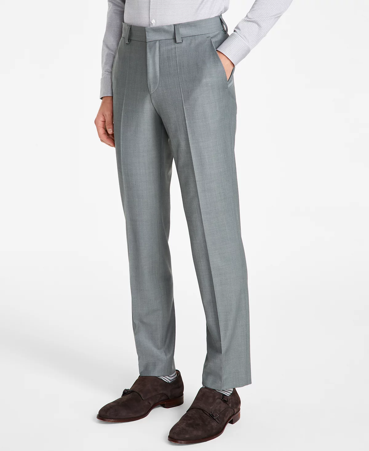 HUGO by Hugo Boss Mens Modern-Fit Suit Pants 11390₽