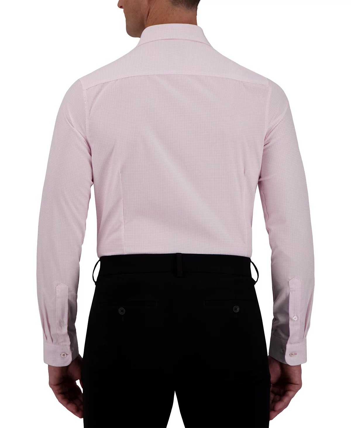 C-LAB NYC Men's Slim-Fit Check-Print Dress Shirt