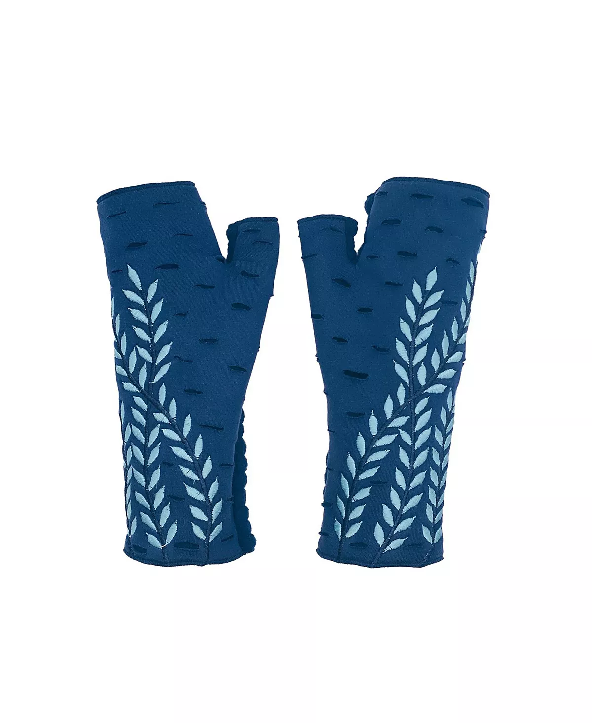 Женские трикотажные перчатки без пальцев Artisan с флисовой подкладкой ручной работы