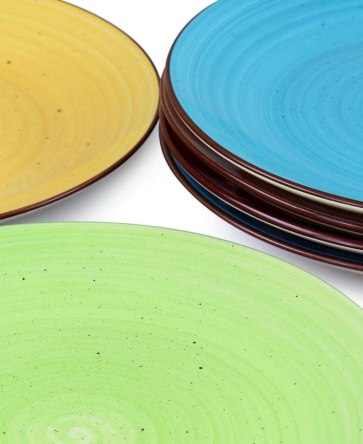 Elama Sebastian 6 Piece Stoneware Dinner Plate Set Service for 6 9090₽