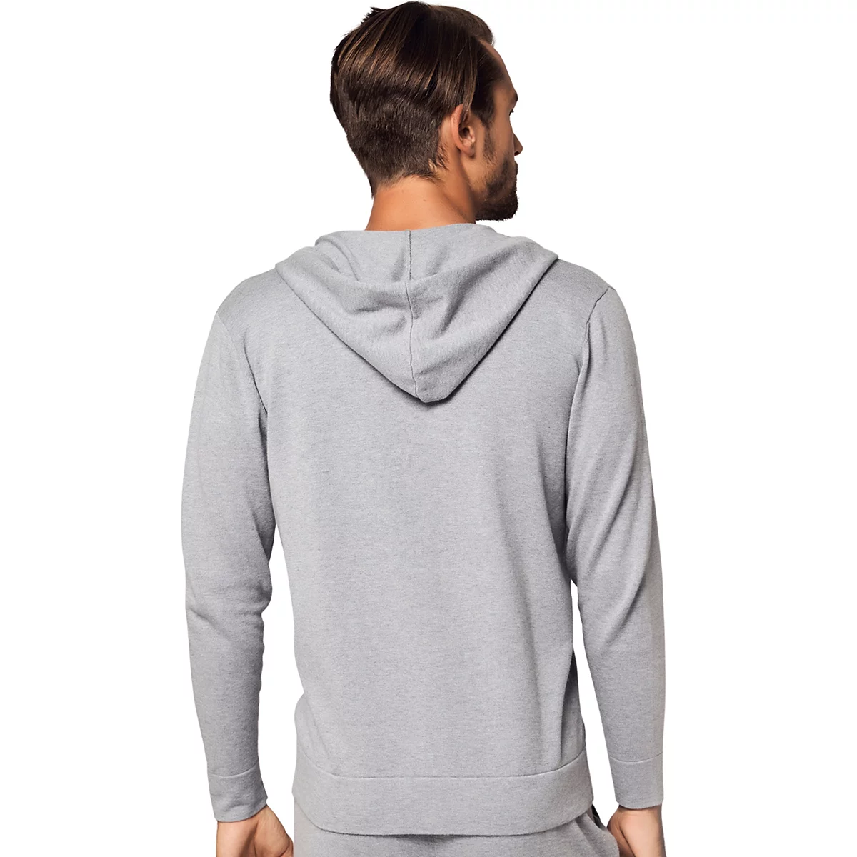 Bellemere New York Mens Bellemere Cotton Cashmere Full Zip Hoodie 79290₽