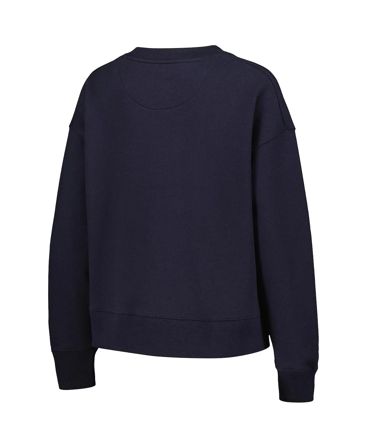 Womens League Collegiate Wear Navy Michigan Wolverines Boxy Pullover Sweatshirt 9090₽