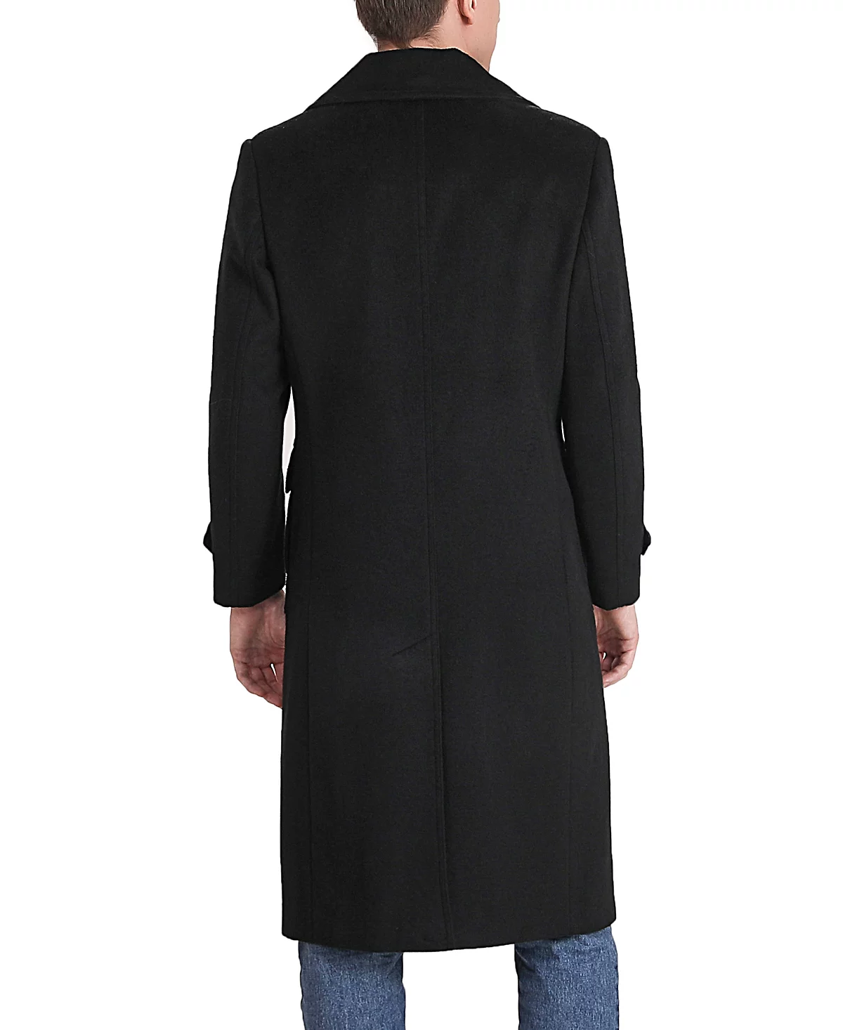 Landing Leathers Men Peter Wool Blend Long Walker Coat