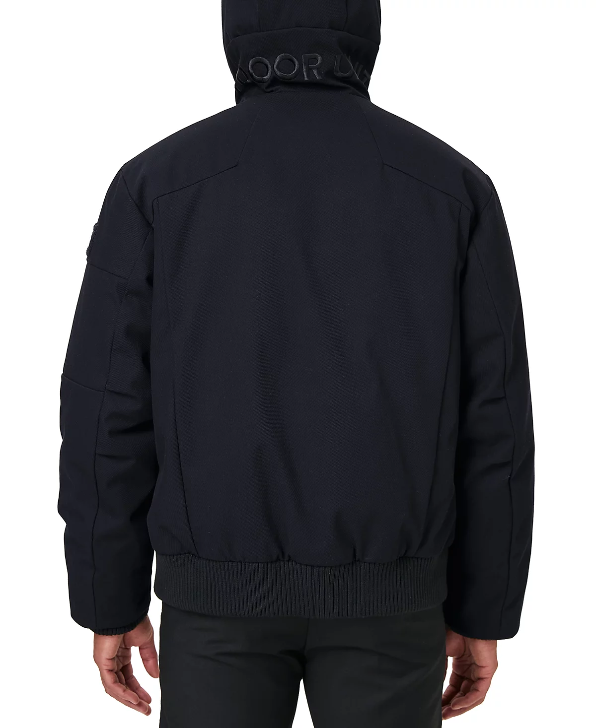 Outdoor United Men's Hooded Bomber Jacket