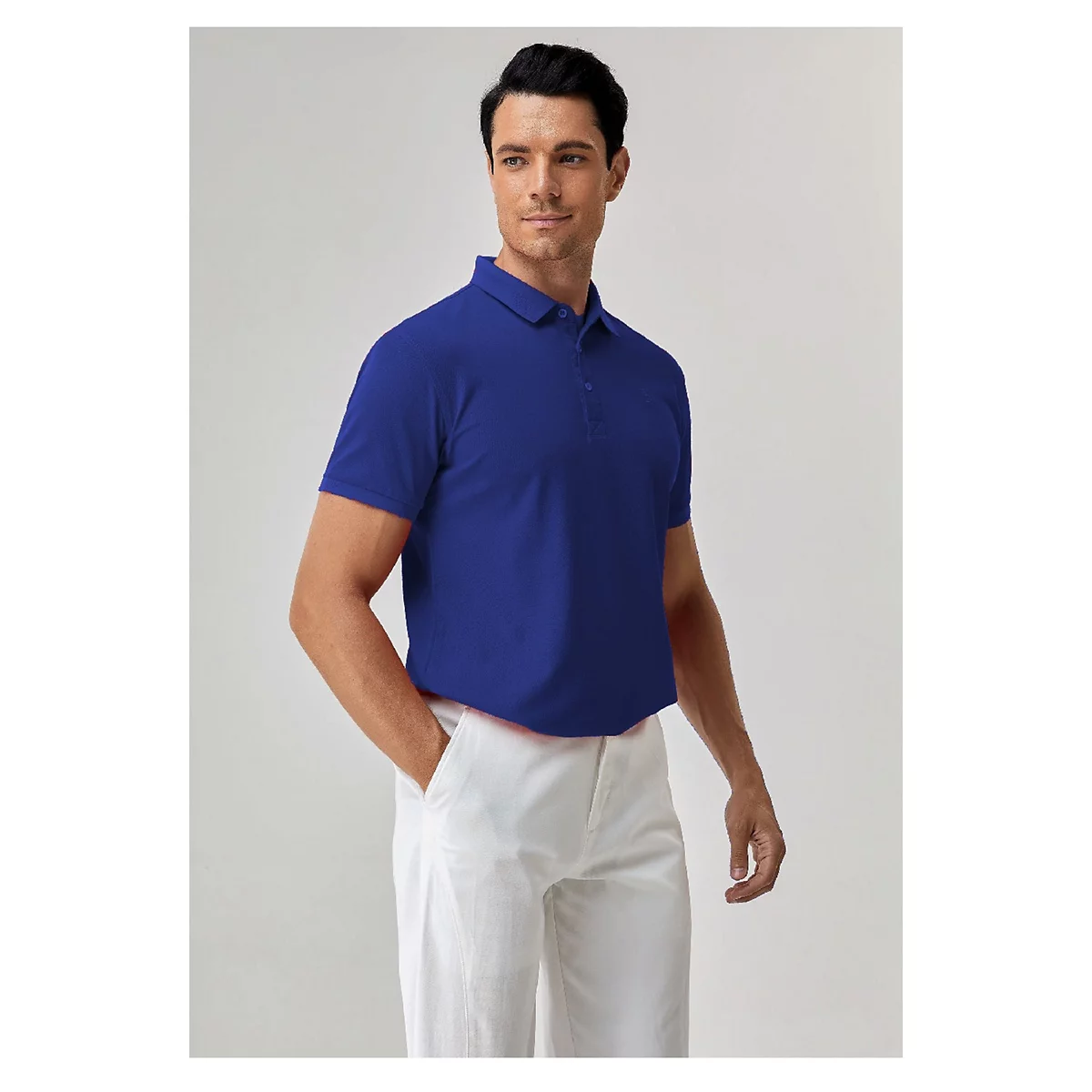Bellemere Men's Plain Cotton Polo
