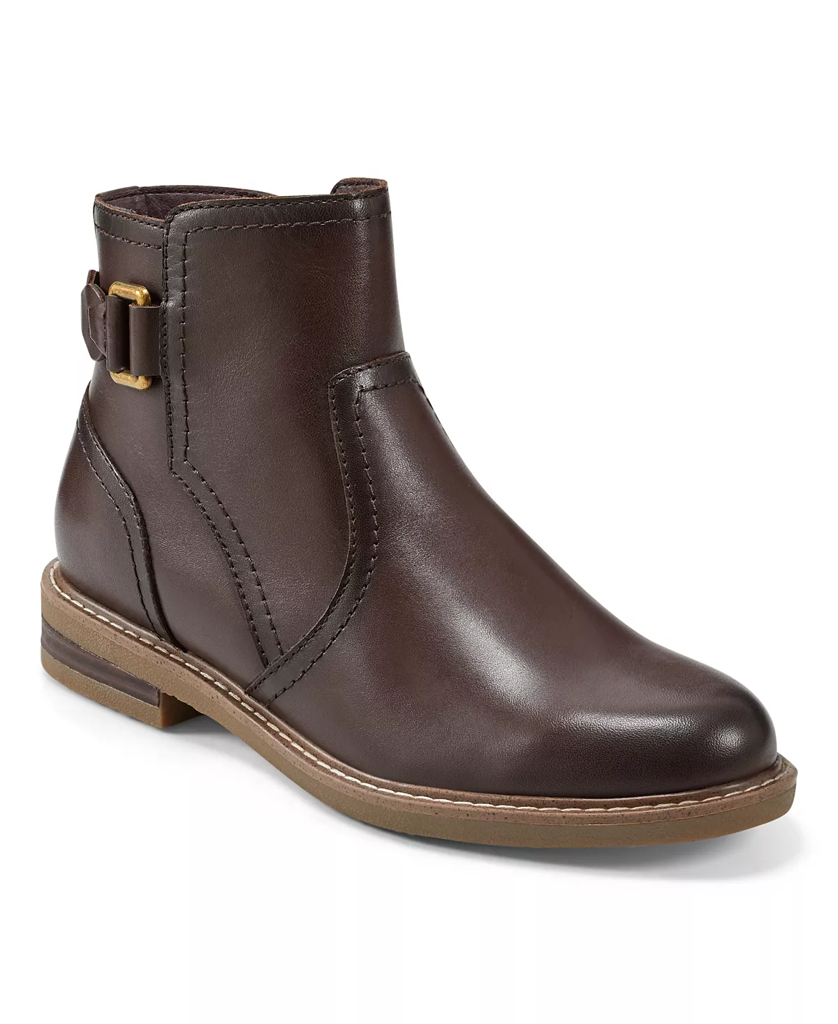 Женские повседневные пинетки Jenna с круглым носком на наборном каблуке 11290₽